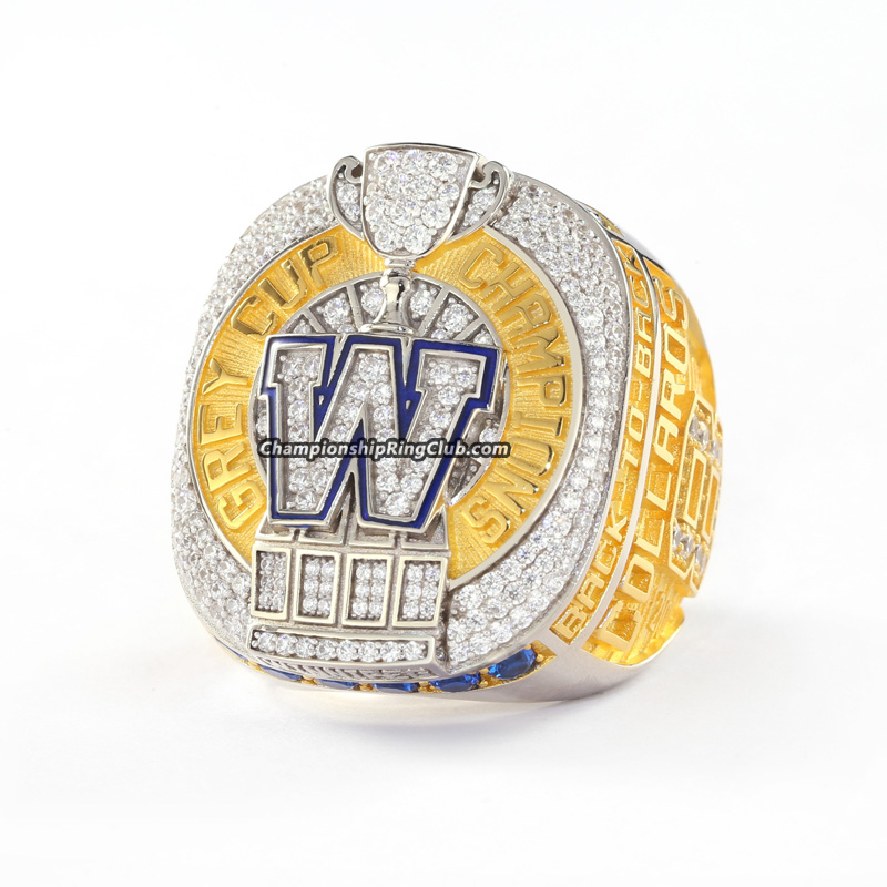 5 Winnipeg Blue Bombers Grey Cup championship rings collection