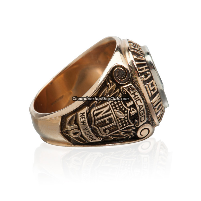 Lot Detail - 1963 CHICAGO BEARS 14K GOLD NFL CHAMPIONSHIP RING