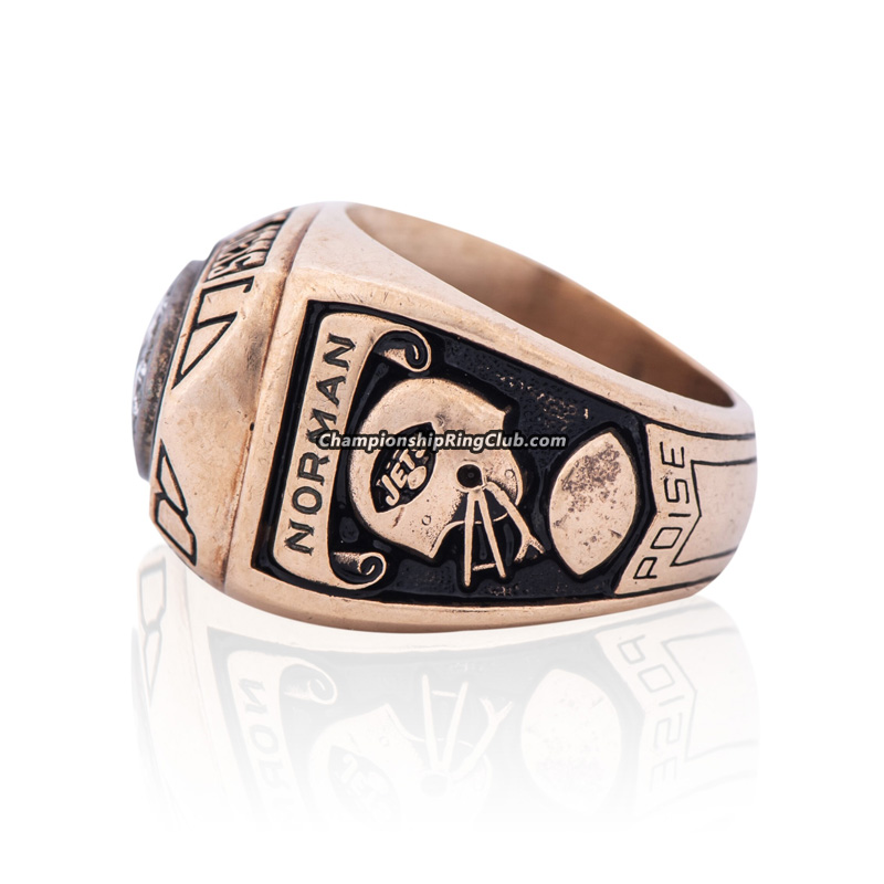 NFL 1968 Super Bowl III New York Jets Championship Replica Ring