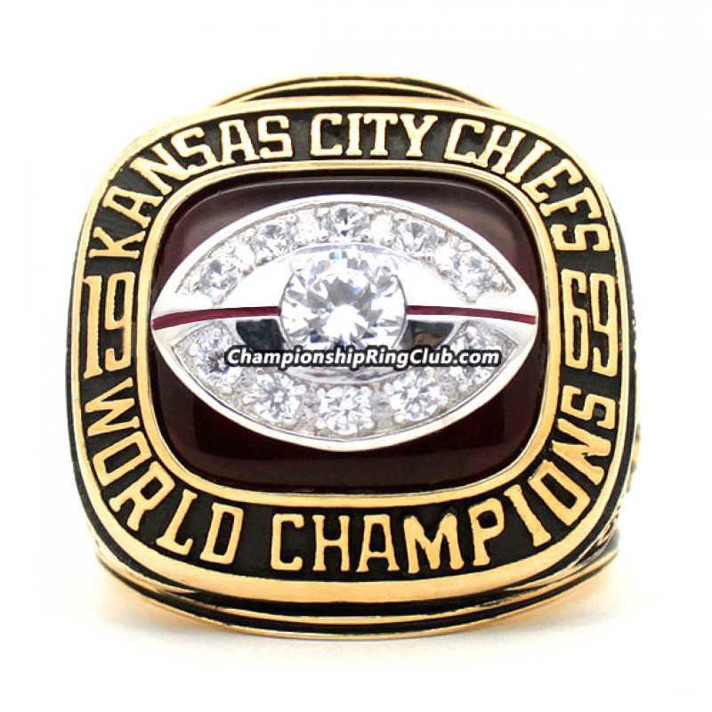 1969 Kansas City Chiefs Super Bowl Championship Ring - www