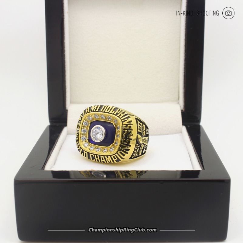 1972 Miami Dolphins Super Bowl Championship Ring - Standard Series