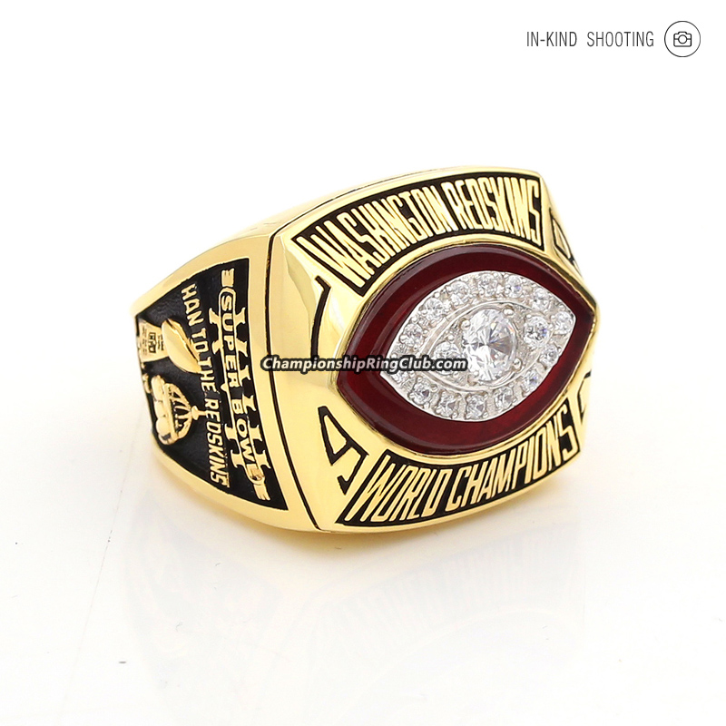 NFL 1982 Super Bowl XVII Washington Redskins Championship Replica Ring