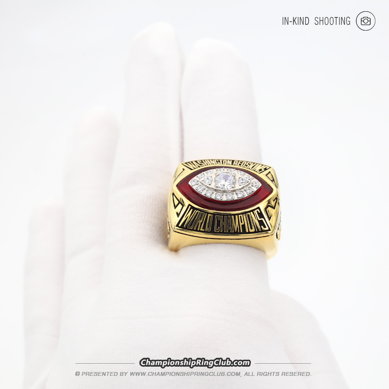 1982-83 Washington Redskins Super Bowl XVII Championship Ring, Lot #52989