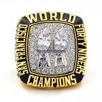 1981 1984 1988 1989 1994 5PCS San Francisco 49ers Championship Rings Set  For Men Gift Jewelry Accessories