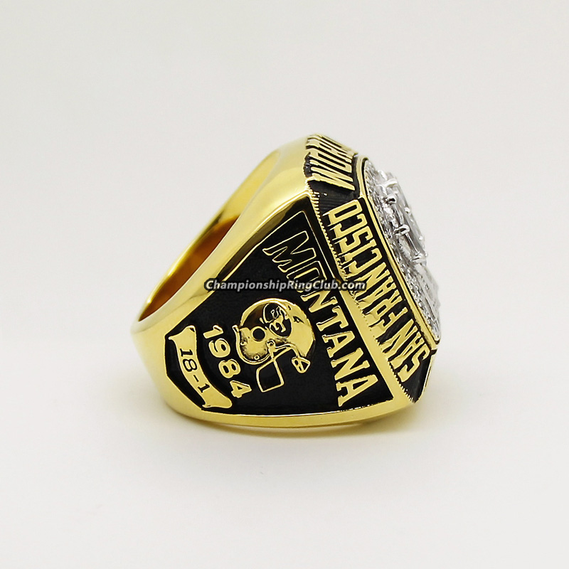 1984 San Francisco 49ers Super Bowl Championship Ring - www