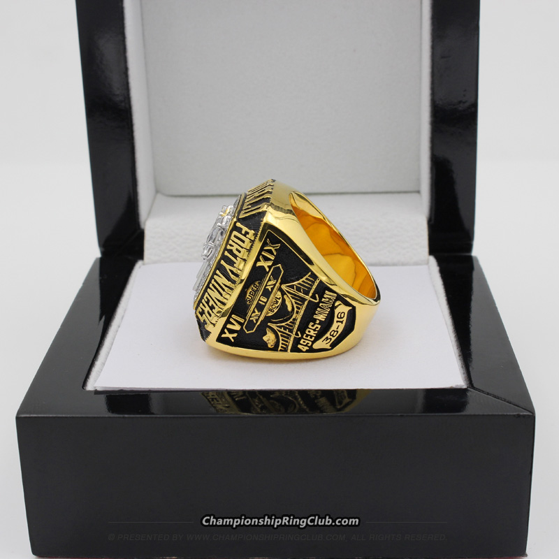 1984 San Francisco 49ers Super Bowl XIX World Championship Ring