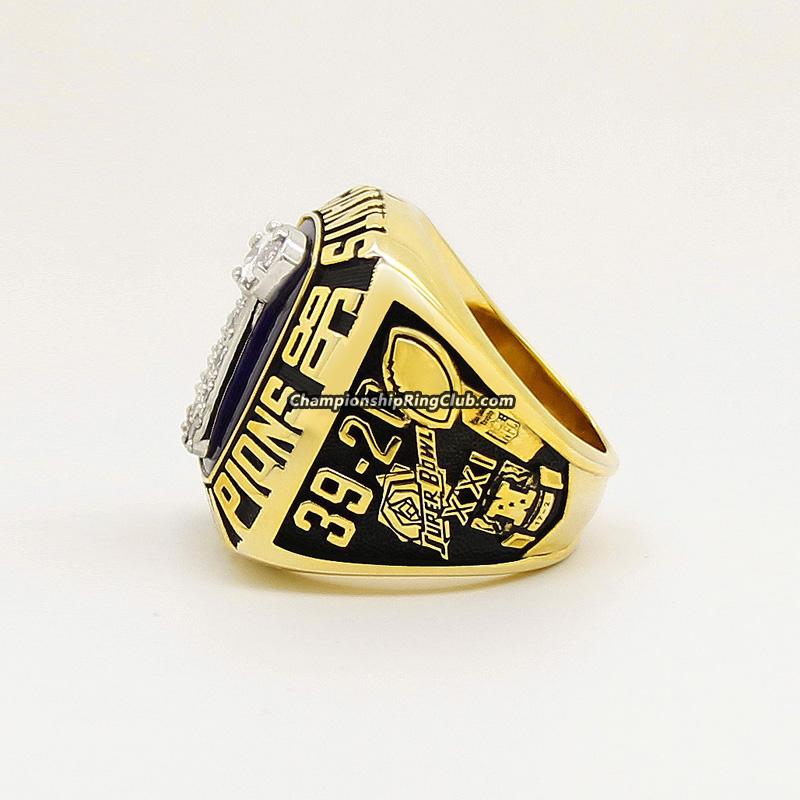 1986 Super Bowl XXI New York giants Championship Ring – Best