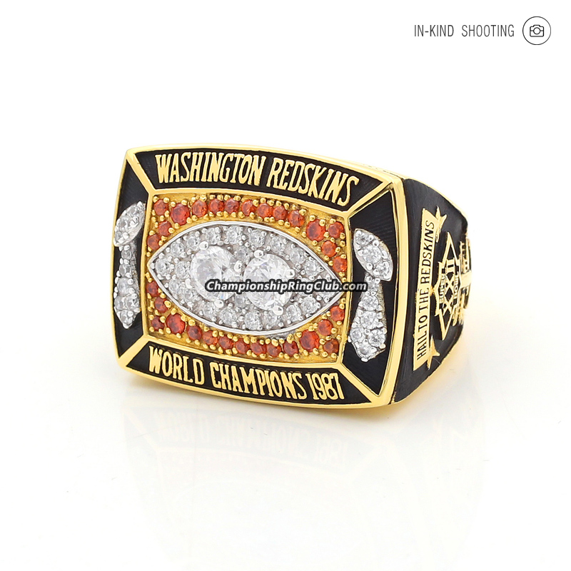 NFL 1987 WASHINGTON REDSKINS SUPER BOWL XXII WORLD CHAMPIONSHIP RING R –  LoveChampionRing