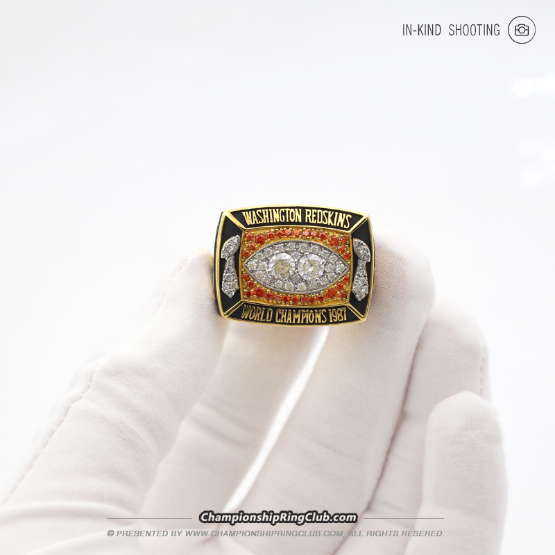 NFL 1987 WASHINGTON REDSKINS SUPER BOWL XXII WORLD CHAMPIONSHIP RING R –  LoveChampionRing