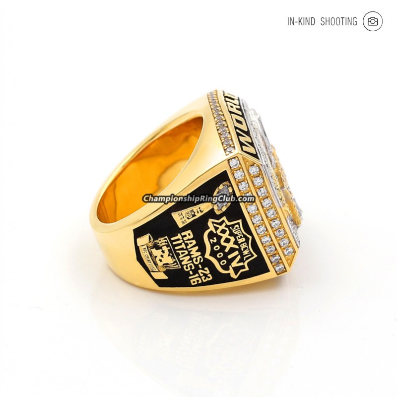 St. Louis Rams Super Bowl Ring (1999) - Premium Series – Rings For Champs