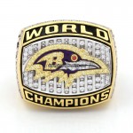 NFL 2012 BALTIMORE RAVENS SUPER BOWL XLVII WORLD GOLD CHAMPIONSHIP RIN –  LoveChampionRing