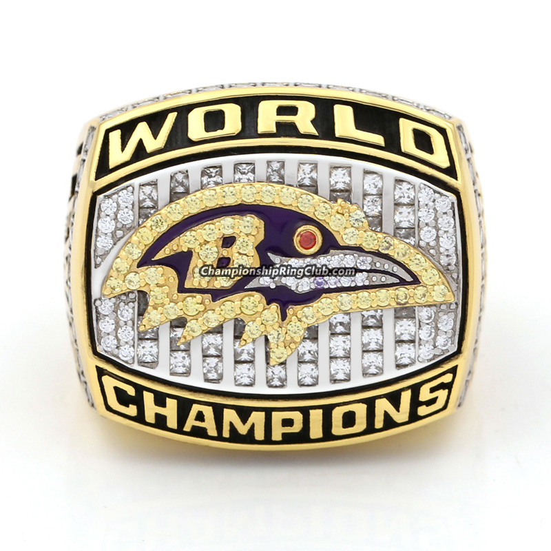 2000 Baltimore Ravens Super Bowl Championship Ring - www