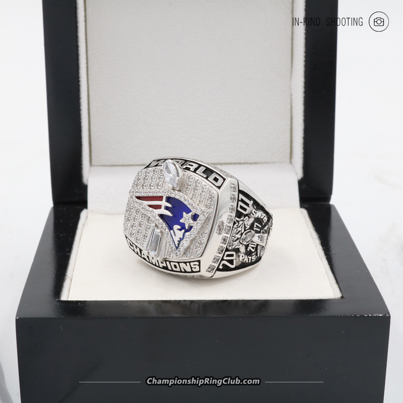 2001 new england patriots super bowl ring