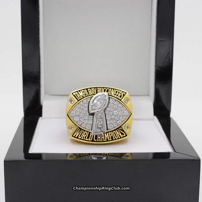 NFL 2002 Super Bowl XXXVII Tampa Bay Buccaneers Championship Replica Ring