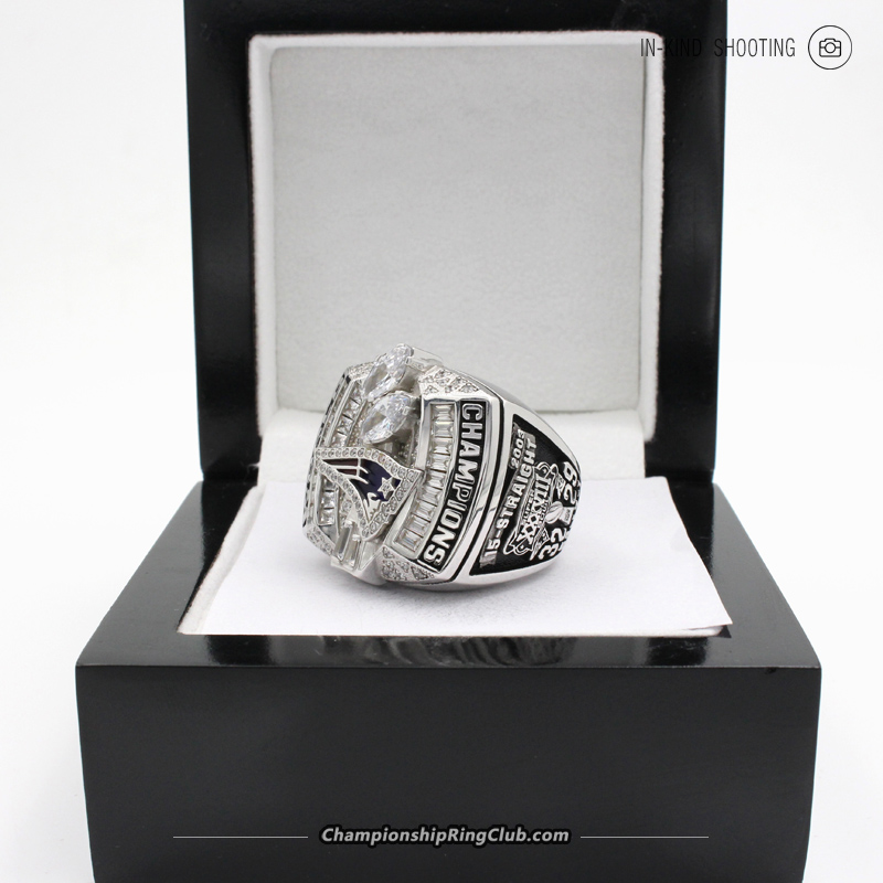 2003 New England Patriots Super Bowl Championship Ring -  www.championshipringclub.com