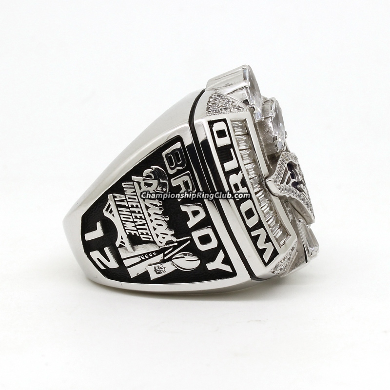 2003 New England Patriots Championship Ring Super Bowl All Players Size 11