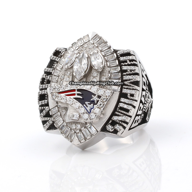 New England Patriots Super Bowl 6 Ring Set (2002, 2004, 2005, 2015