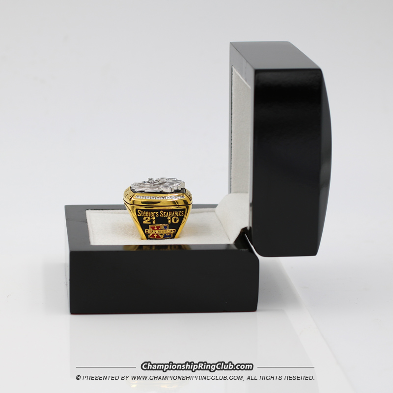 2005 Pittsburgh Steelers Super Bowl XL Championship Ring Presented