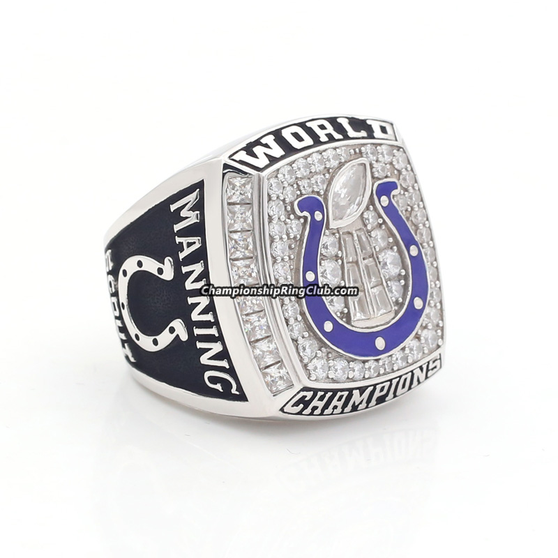 NFL 1970 2006 2009 Indianapolis Colts Super Bowl Championship Replica Fan  Rings Set