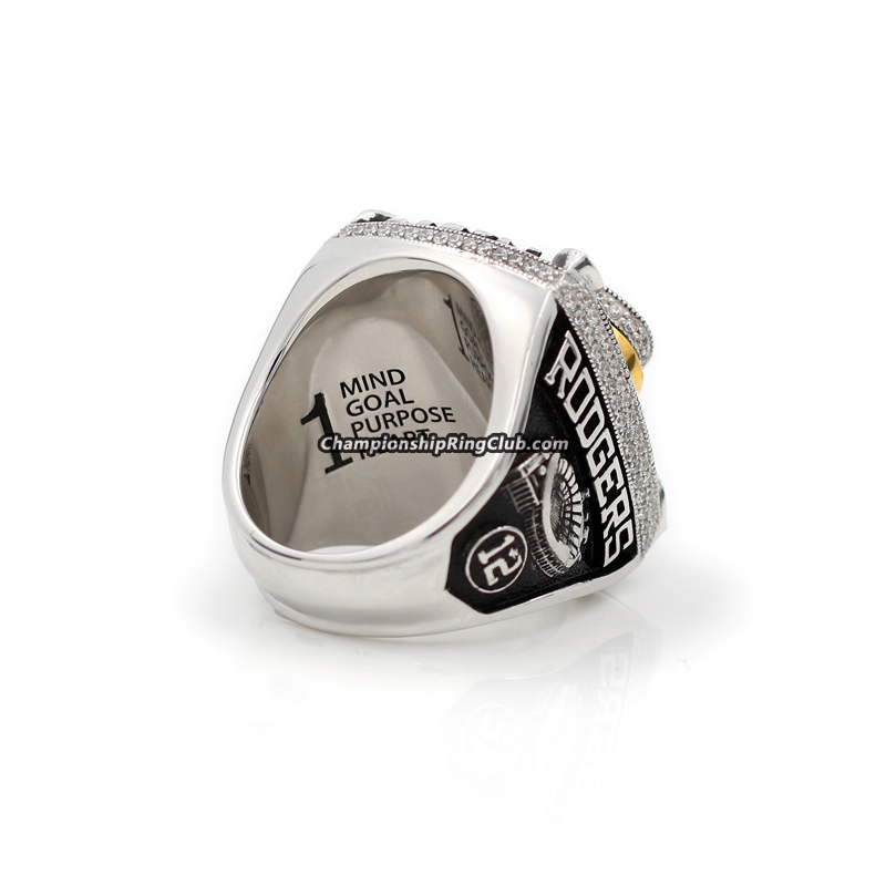 SPECIAL EDITION Green Bay Packers Super Bowl 935 Silver Engagement Ring ( 2010)