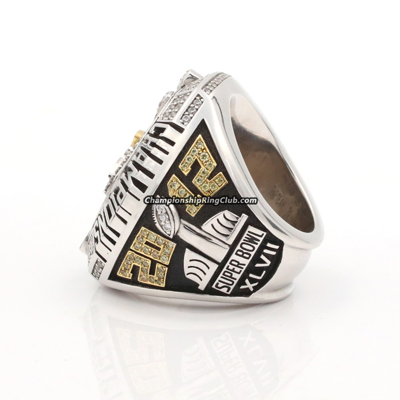 Personalized Champions Commemorative Mens Ring: Baltimore Ravens