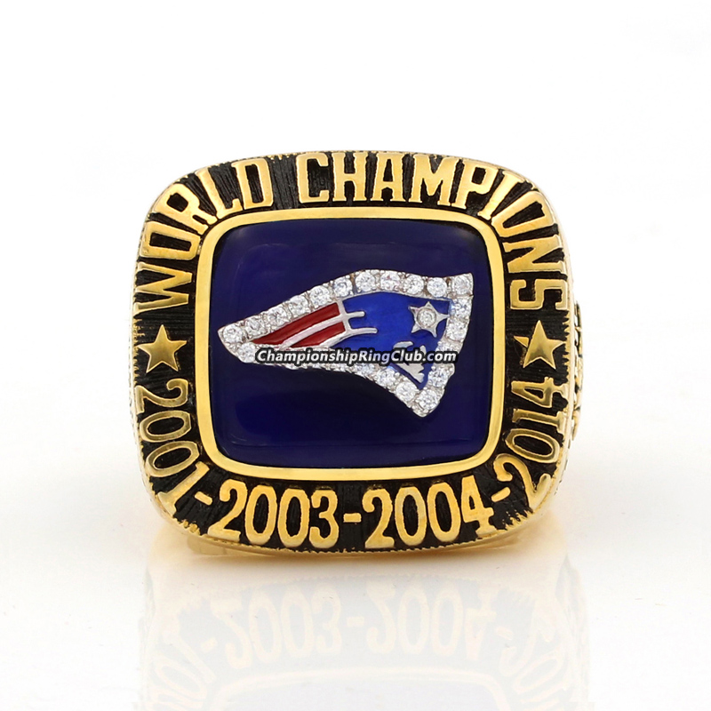 2003 New England Patriots Super Bowl Championship Ring -  www.championshipringclub.com