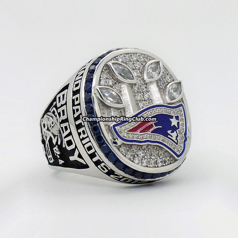 2014 New England Patriots Brady Super Bowl XLIX MVP Ring - www