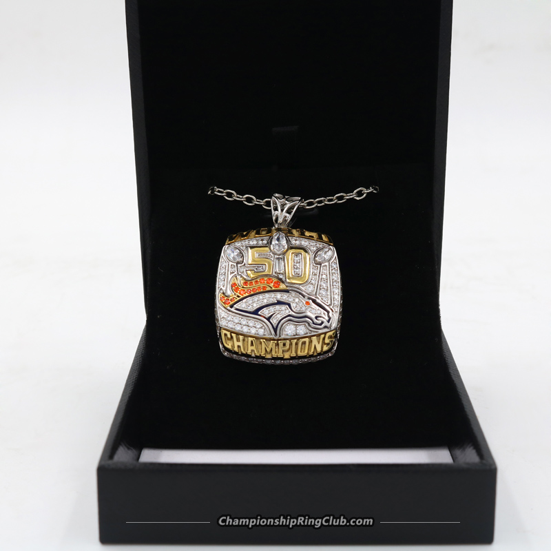 Peyton Manning Denver Broncos 2015 High Quality Replica Super Bowl 50  Championship Ring