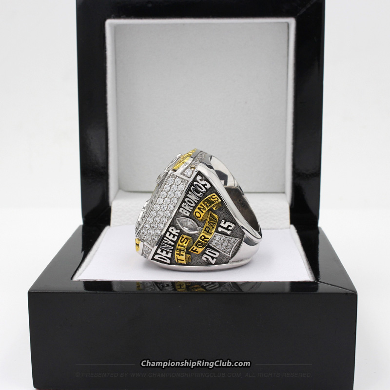 NFL 1997 Super Bowl XXXII Denver Broncos Championship Replica Ring