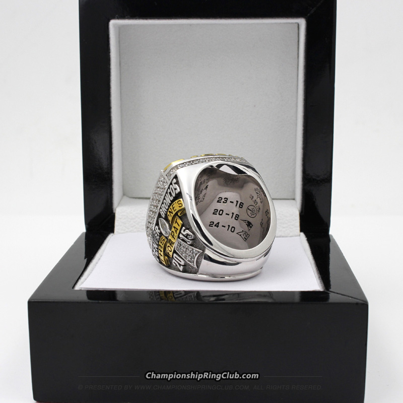 SHUFEI Souvenir Rings, 2015 Super Bowl Denver Broncos Championship