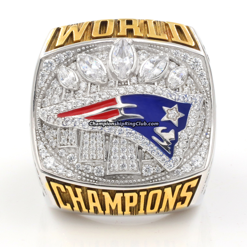 2003 New England Patriots Super Bowl Championship Ring -  www.championshipringclub.com