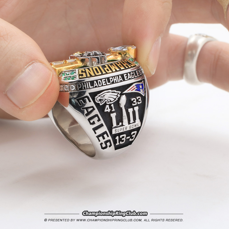 NFL 2017 Super Bowl LII Philadelphia Eagles Championship ring