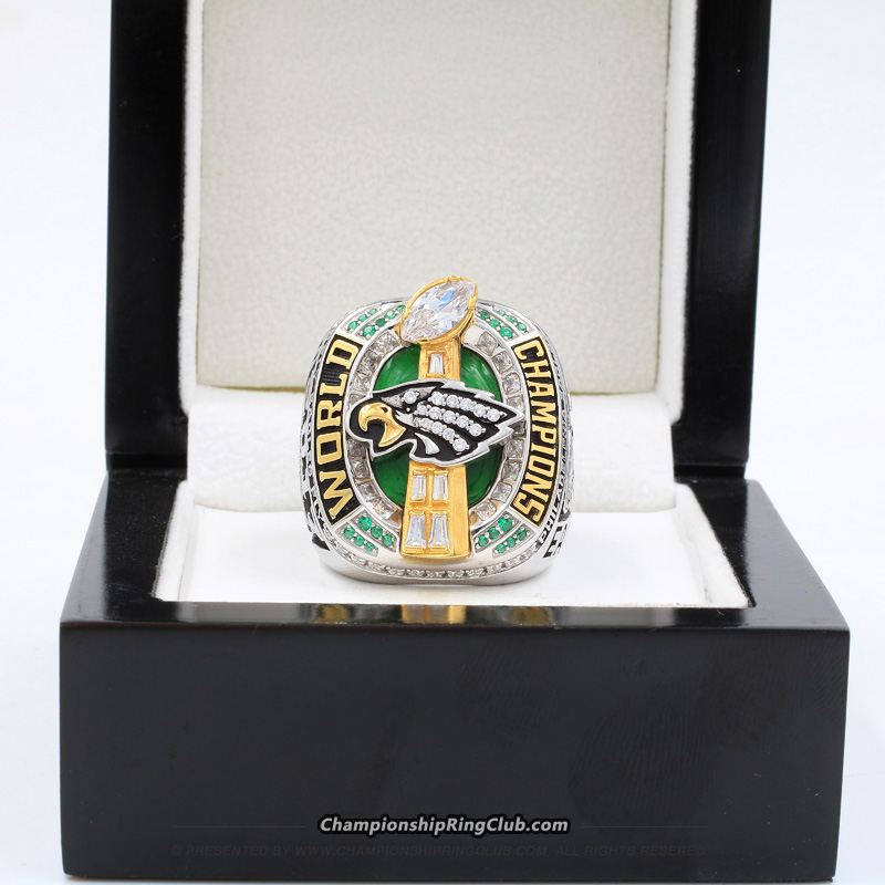 PHILADELPHIA EAGLES 2017 NFL CHAMPIONSHIP RING. N. FOLESFIRST S.B