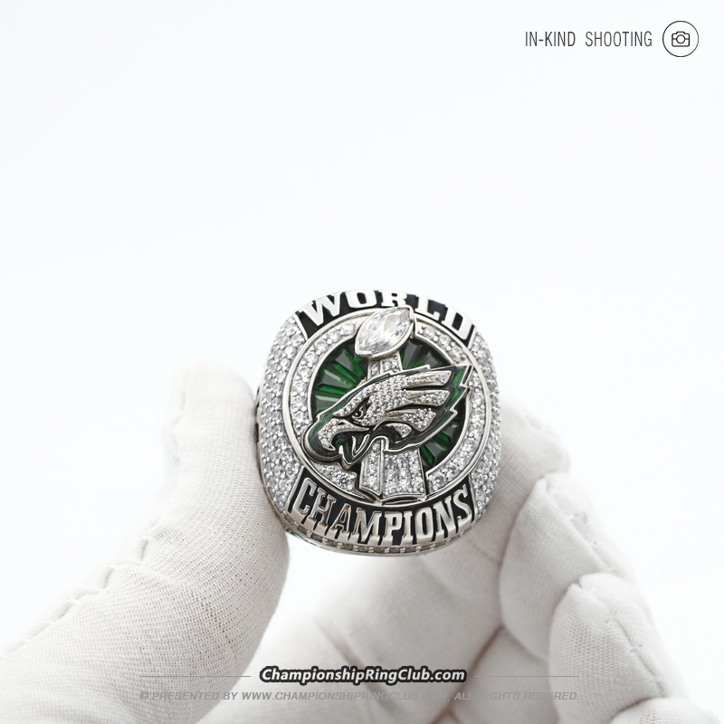 2017 Philadelphia Eagles Super Bowl Necklace & Ring