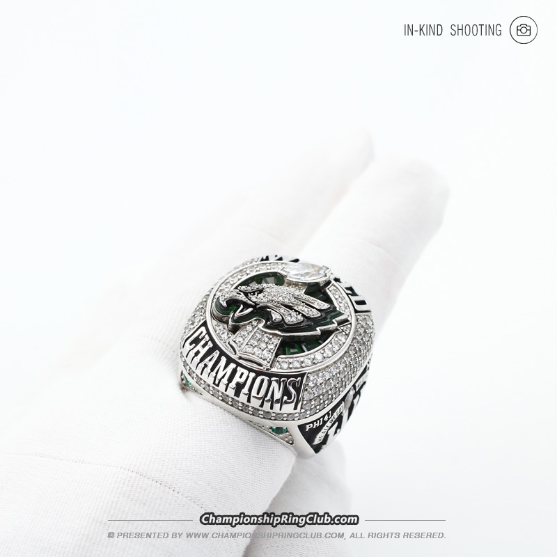 Philadelphia Eagles 1980 & 2004 NFC, 2018 Super Bowl NFL championship ring  set replica