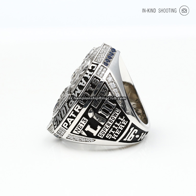 2018 NEW ENGLAND PATRIOTS SUPER BOWL LIII CHAMPIONSHIP RING