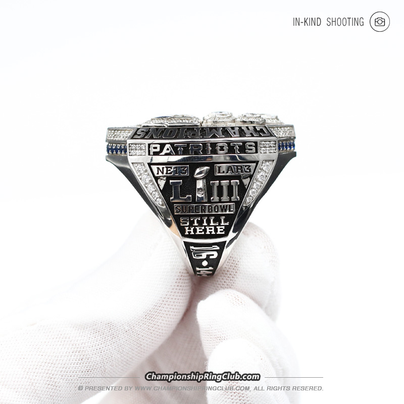 Custom New England Patriots 2018 Super Bowl LIII Championship Rings