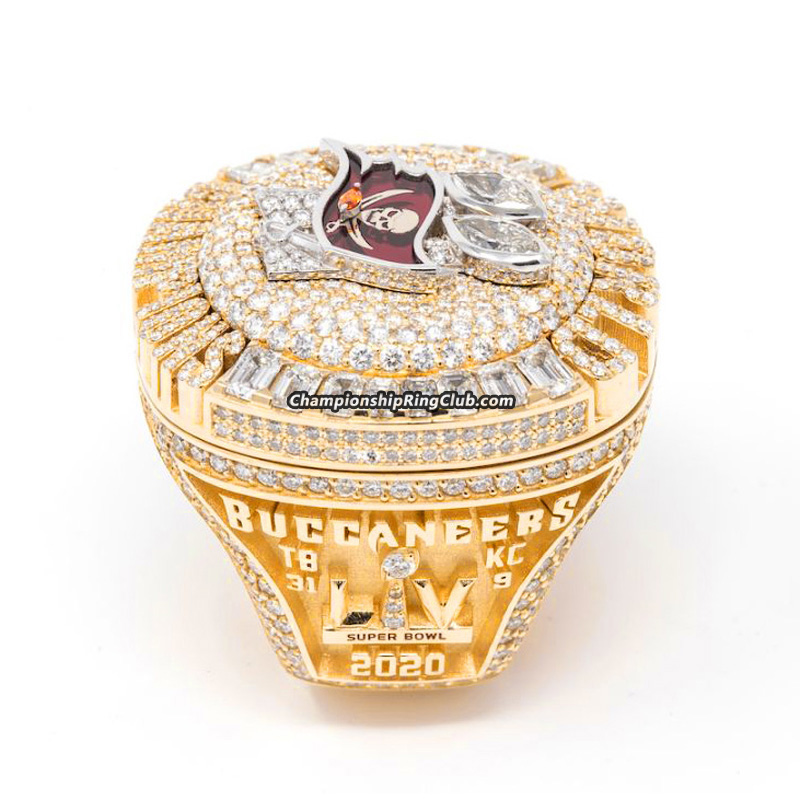 Custom 2020 Tampa Bay Buccaneers Champions Ring