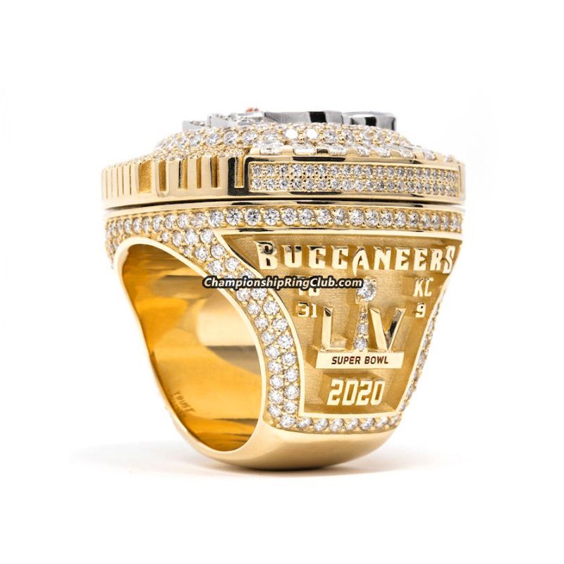 Custom 2020 Tampa Bay Buccaneers Champions Ring