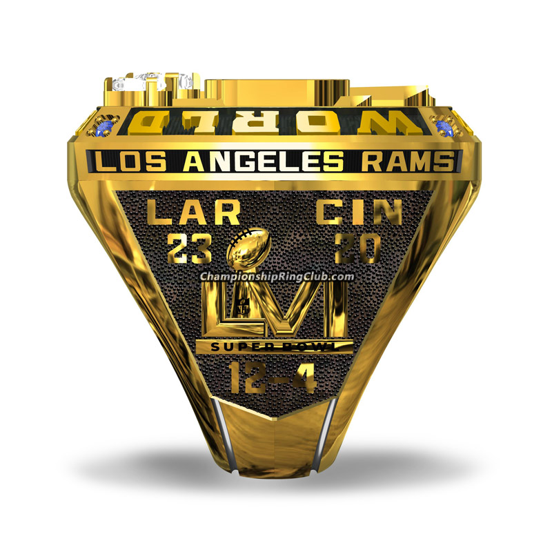 2021 LA Rams Championship Ring W Box + Trophy, Stafford, US SHIP
