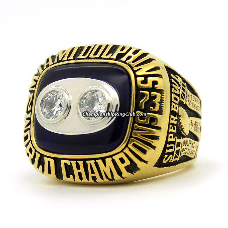 Miami Dolphins 1973 Super Bowl Football Championship Ring