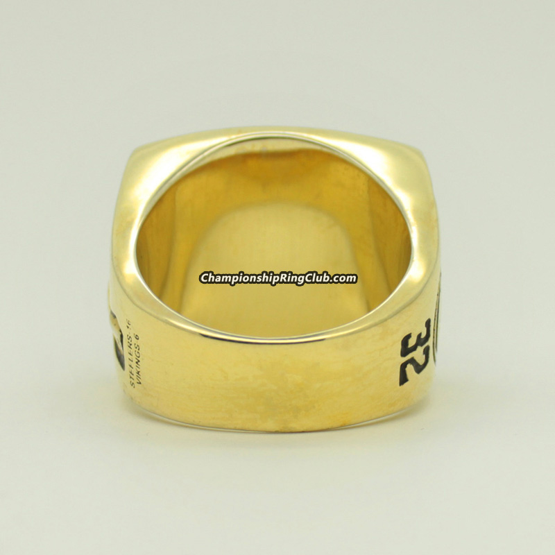 1974 Pittsburgh Steelers Super Bowl Ring Franco Harris Gold – Championship  Rings Store