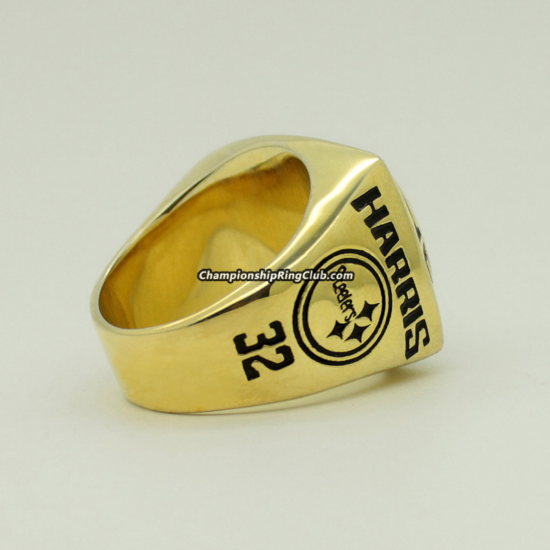 1974 Pittsburgh Steelers Super Bowl Ring Franco Harris Gold – Championship  Rings Store