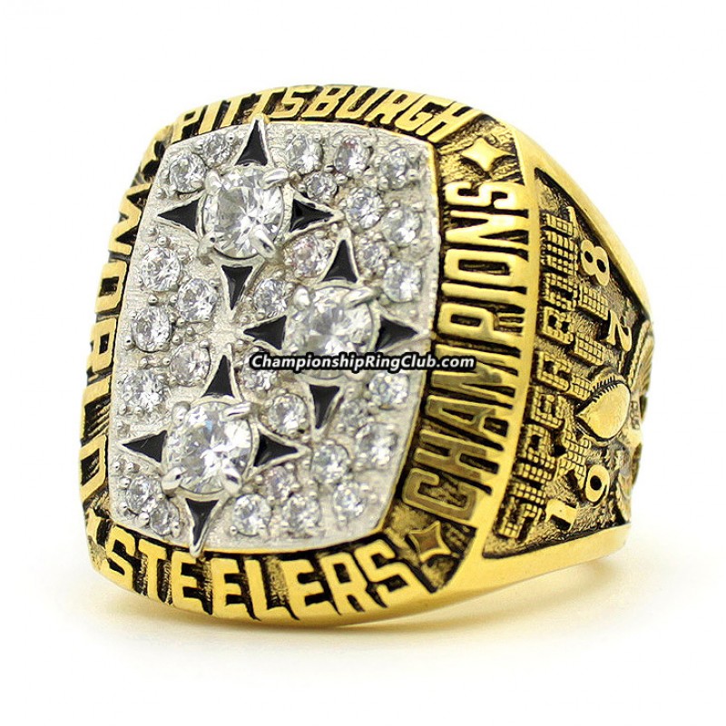 Custom Pittsburgh Steelers 1978 NFL Super Bowl XIII Championship Ring