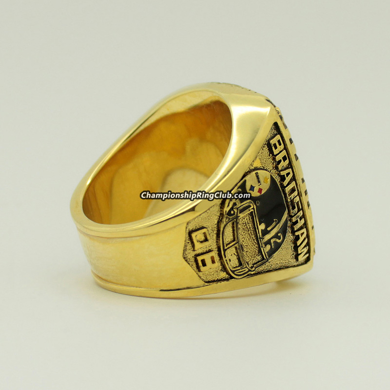 1978 Pittsburgh Steelers Super Bowl Ring Terry Bradshaw Gold