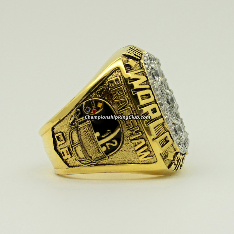 1978 Pittsburgh Steelers Super Bowl Ring Terry Bradshaw Gold