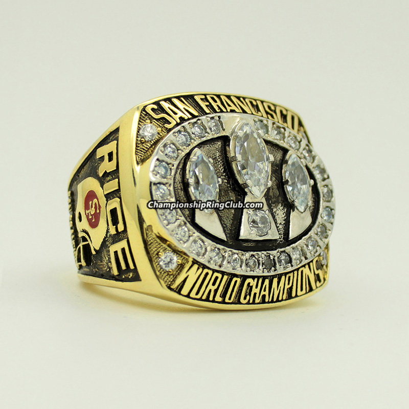 1988 San Francisco 49ers Super Bowl Championship Ring -  www.championshipringclub.com