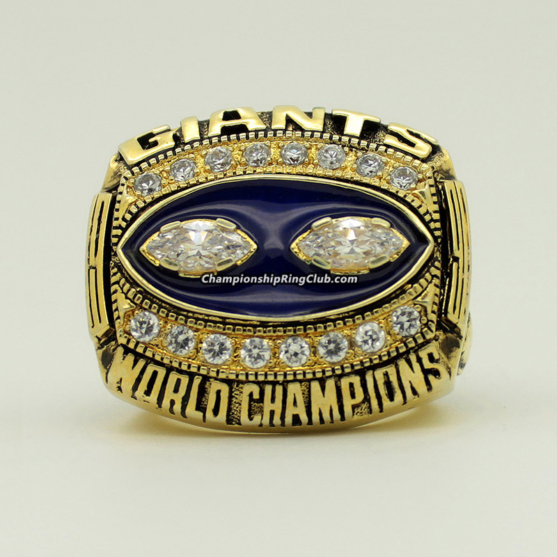 2000 New York Giants NFC Championship Ring - www.championshipringclub.com