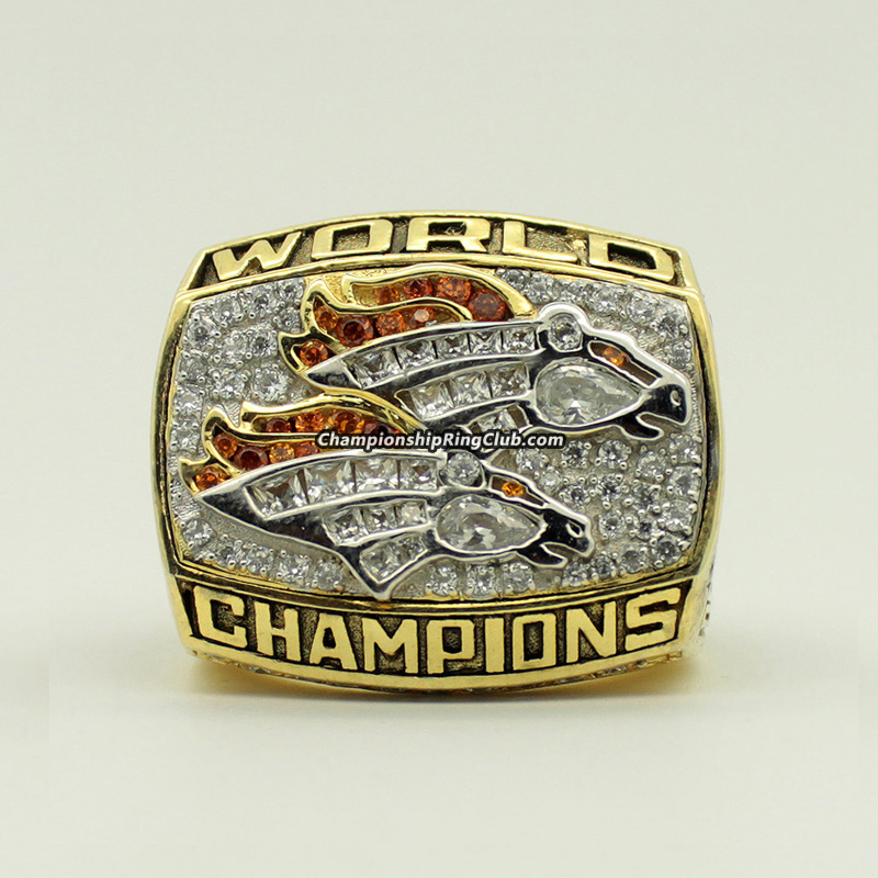 20% OFF NFL 1997 1998 2015 Denver Broncos Super Bowl Rings Set – 4