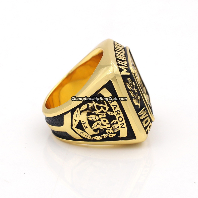 1957 Milwaukee Braves World Series Championsip Ring -  www.championshipringclub.com